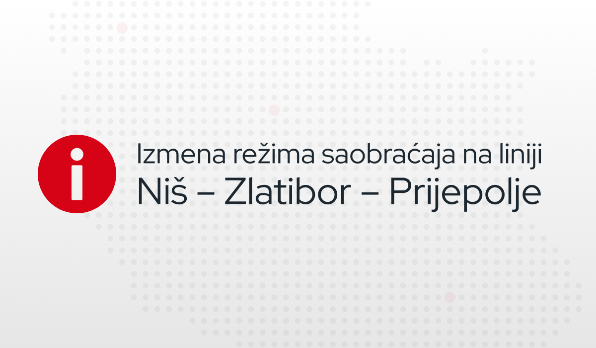 Linija Niš – Zlatibor – Prijepolje