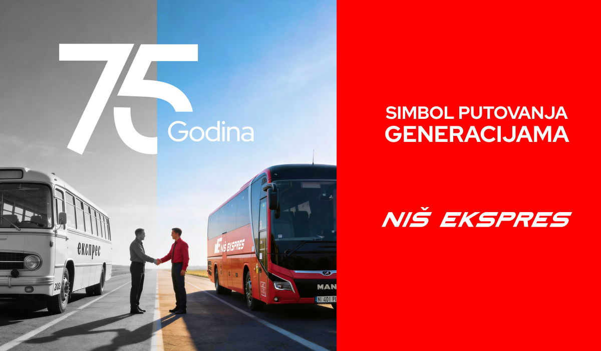 Simbol putovanja generacijama – 75 godina Niš-ekspresa