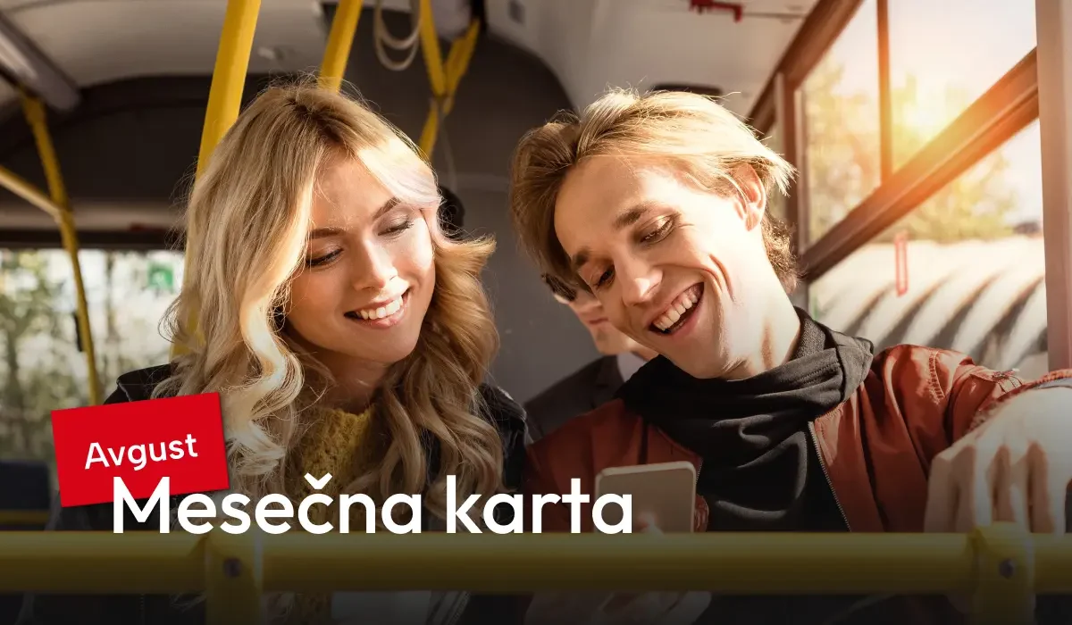 Prodaja mesečnih karata za SEPTEMBAR 2026. godine