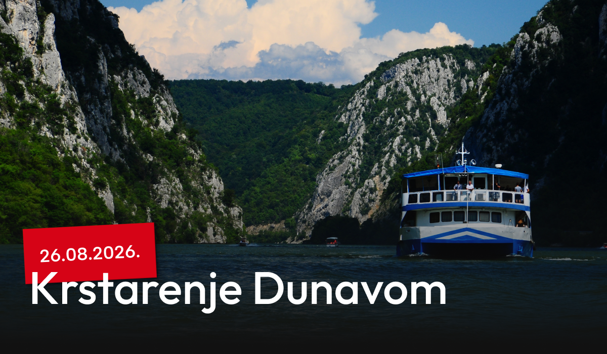 Krstarenje Dunavom u Đerdapskoj klisuri i etno selo „Kapetan Mišin Breg“