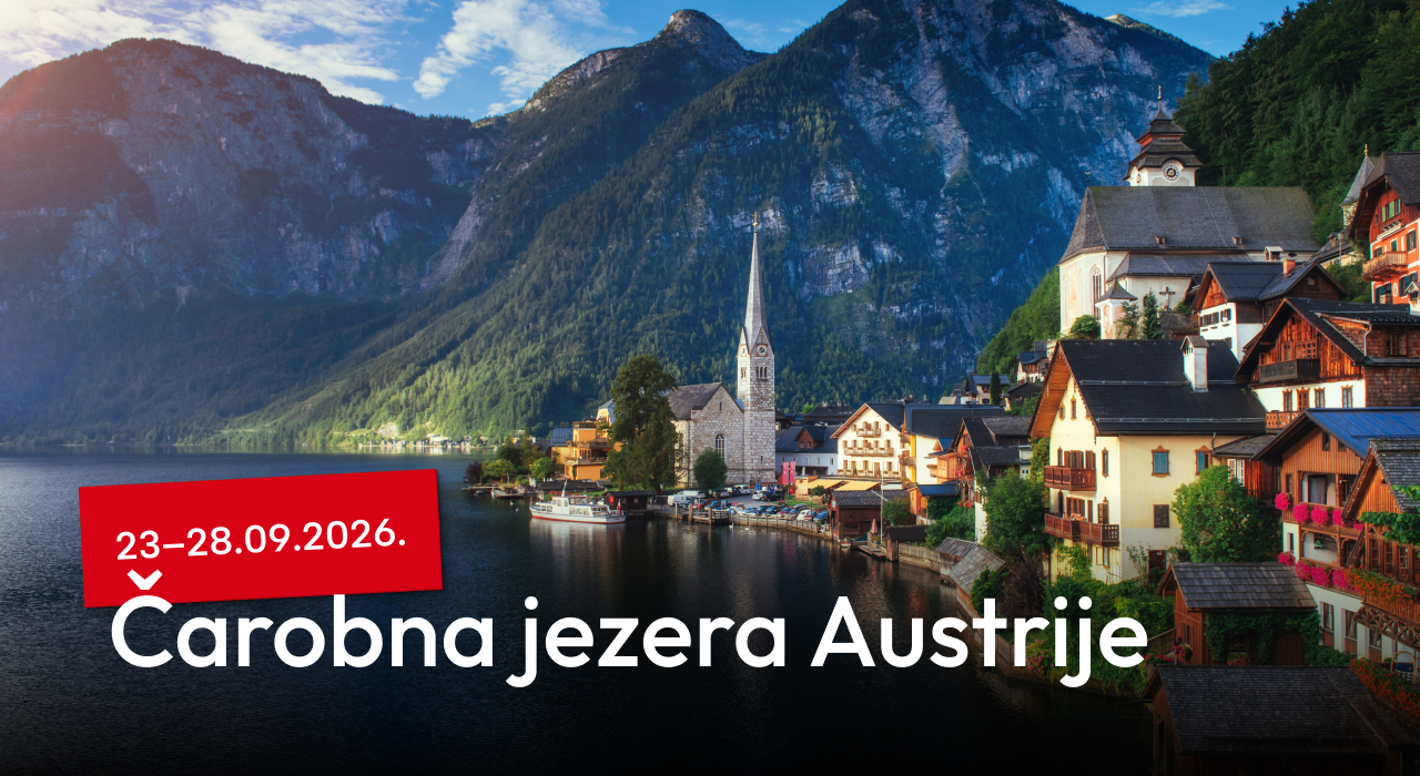 Čarobna jezera Austrije septembar 2026