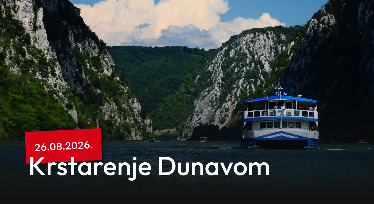 krstarenje dunavom avgust 2026